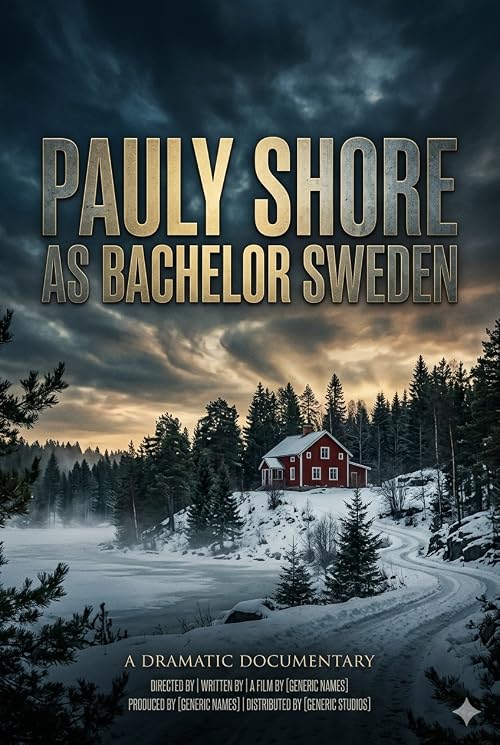 Pauly Shore as Bachelor Sweden