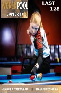 World Pool Championship 2021: Veronika Ivanovskaia vs Masato Yoshioka Last 128