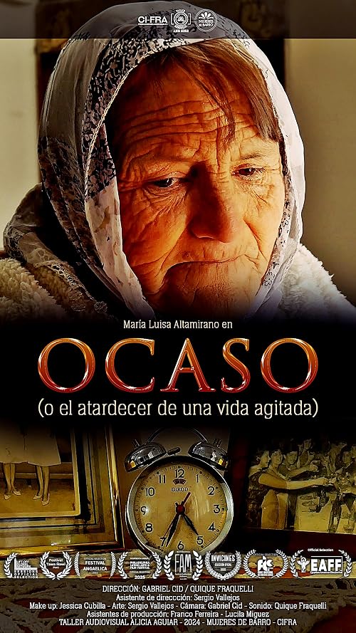 Ocaso, o el atardecer de una vida agitada