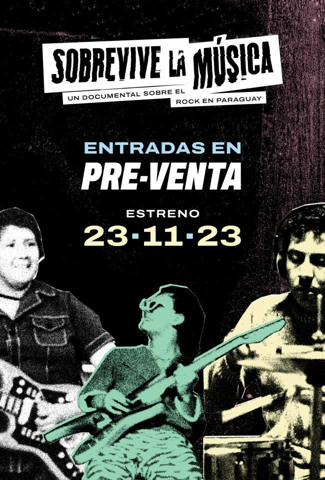 Sobrevive la música, un documental sobre el rock en Paraguay
