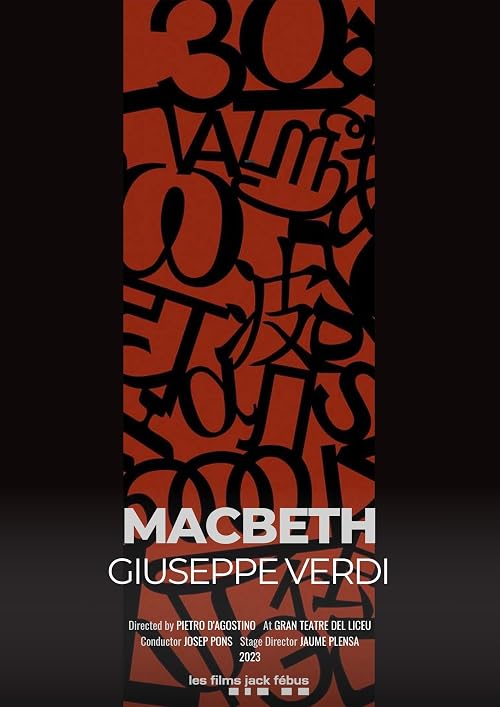Macbeth by Giuseppe Verdi at the Gran Teatre del Liceu, Barcelona