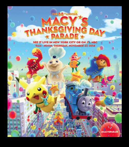 The 88th Annual Macy's Thanksgiving Day Parade