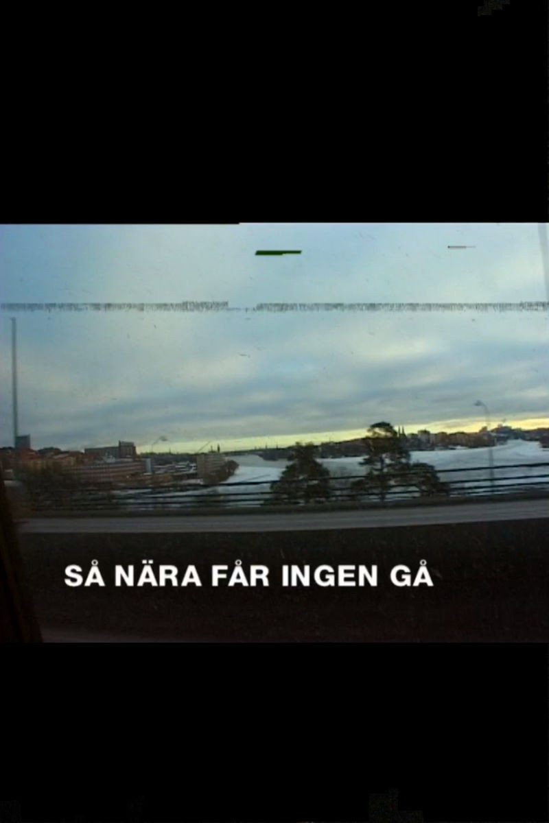 Så nära får ingen gå - Ett år med Kent