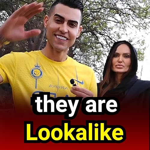 They Are Look alike_Julia Shahbazi and Sasan Ronaldo