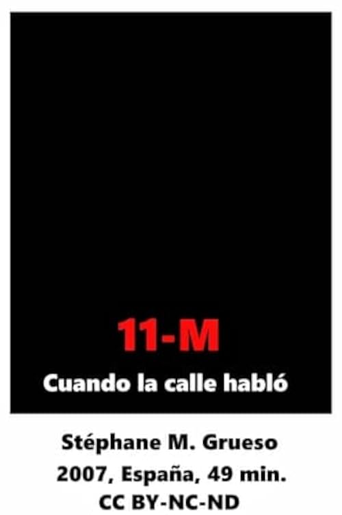 11-M. Cuando la calle habló