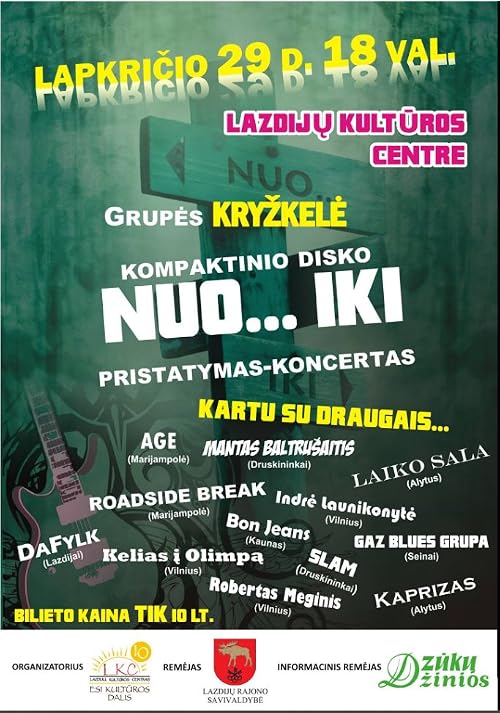 Kryzkele: Kompaktinio disko Nuo..iki pristatymas