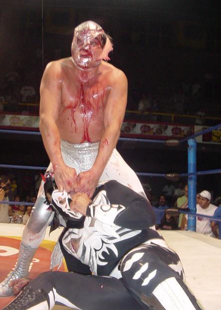 Wrestling in Monterrey - December 23, 2001
