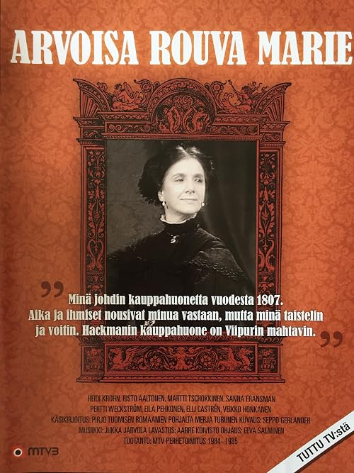 Arvoisa rouva Marie