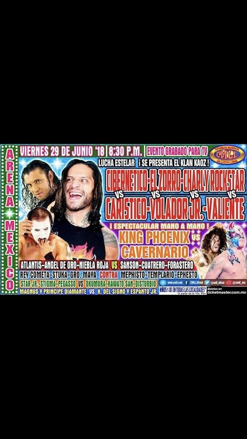 CMLL Super Viernes - June 29, 2018