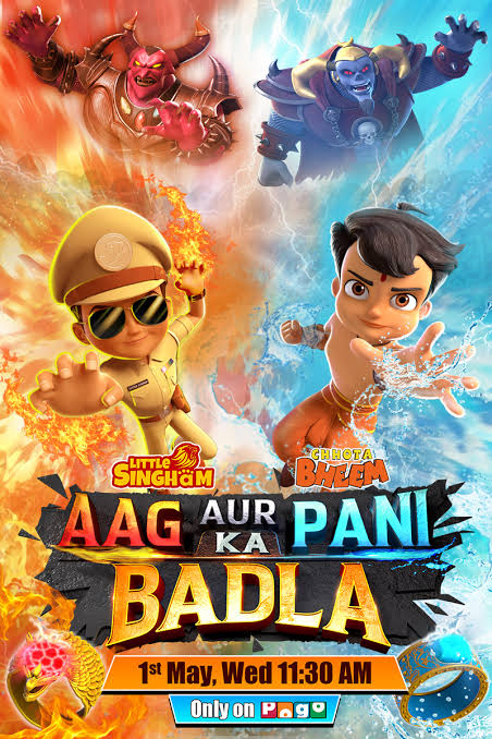 Chhota Bheem and Little Singham Aag Aur Pani Ka Badla
