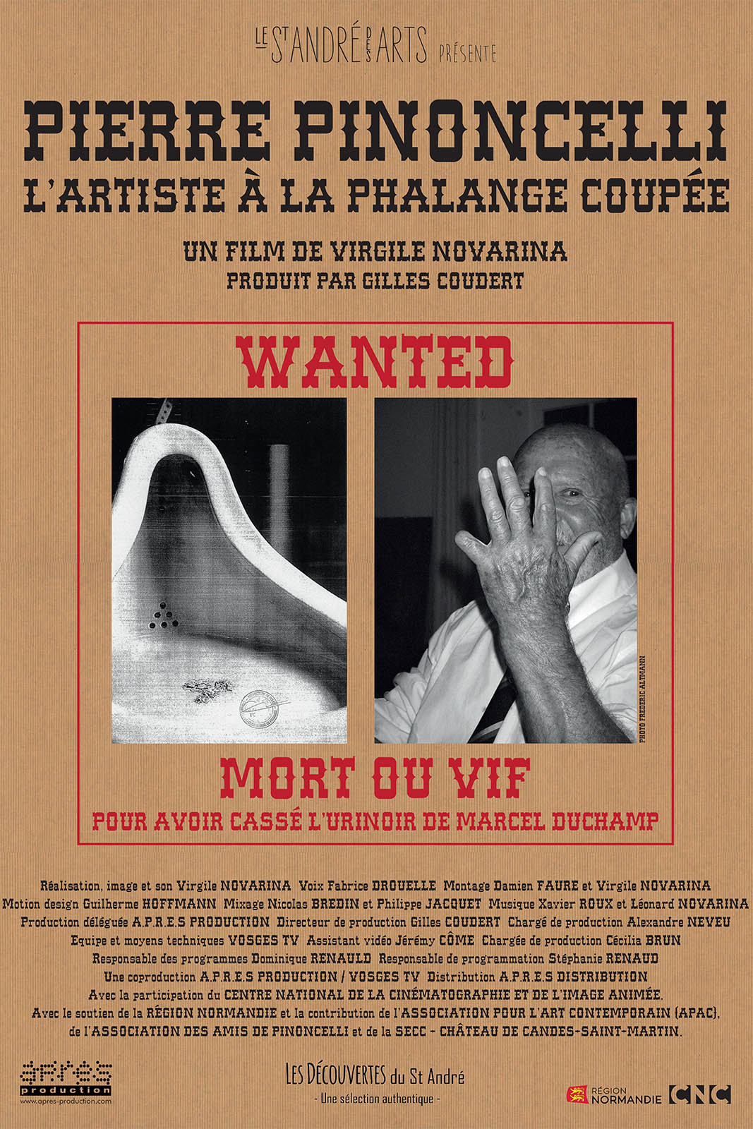 Pierre Pinoncelli, l'artiste à la phalange coupée
