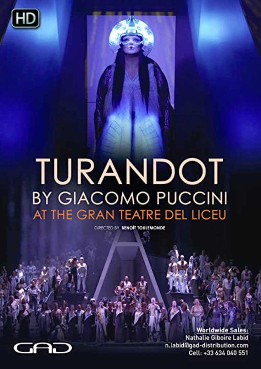 Turandot De Giacomo Puccini Au Gran Teatre Del Liceu