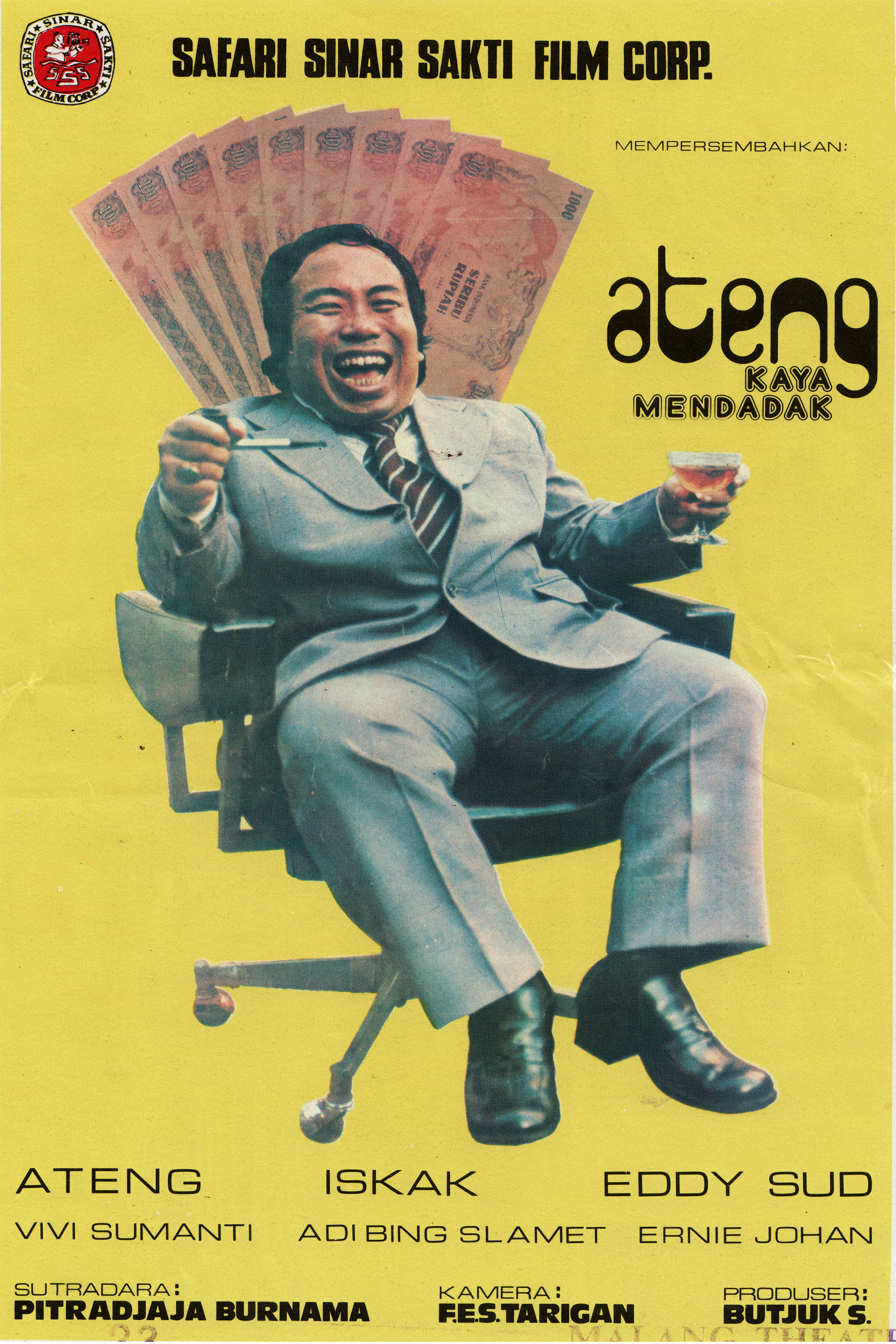 Ateng kaya mendadak