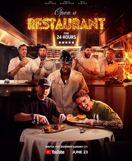 Open a Restaurant for 24 Hours