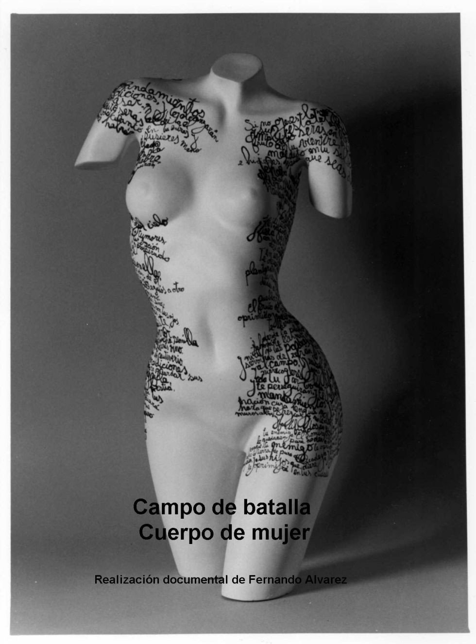 Campo de batalla. Cuerpo de mujer