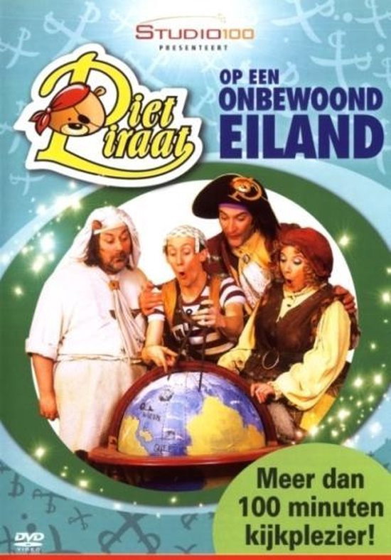 Piet Piraat Op Een Onbewoond Eiland