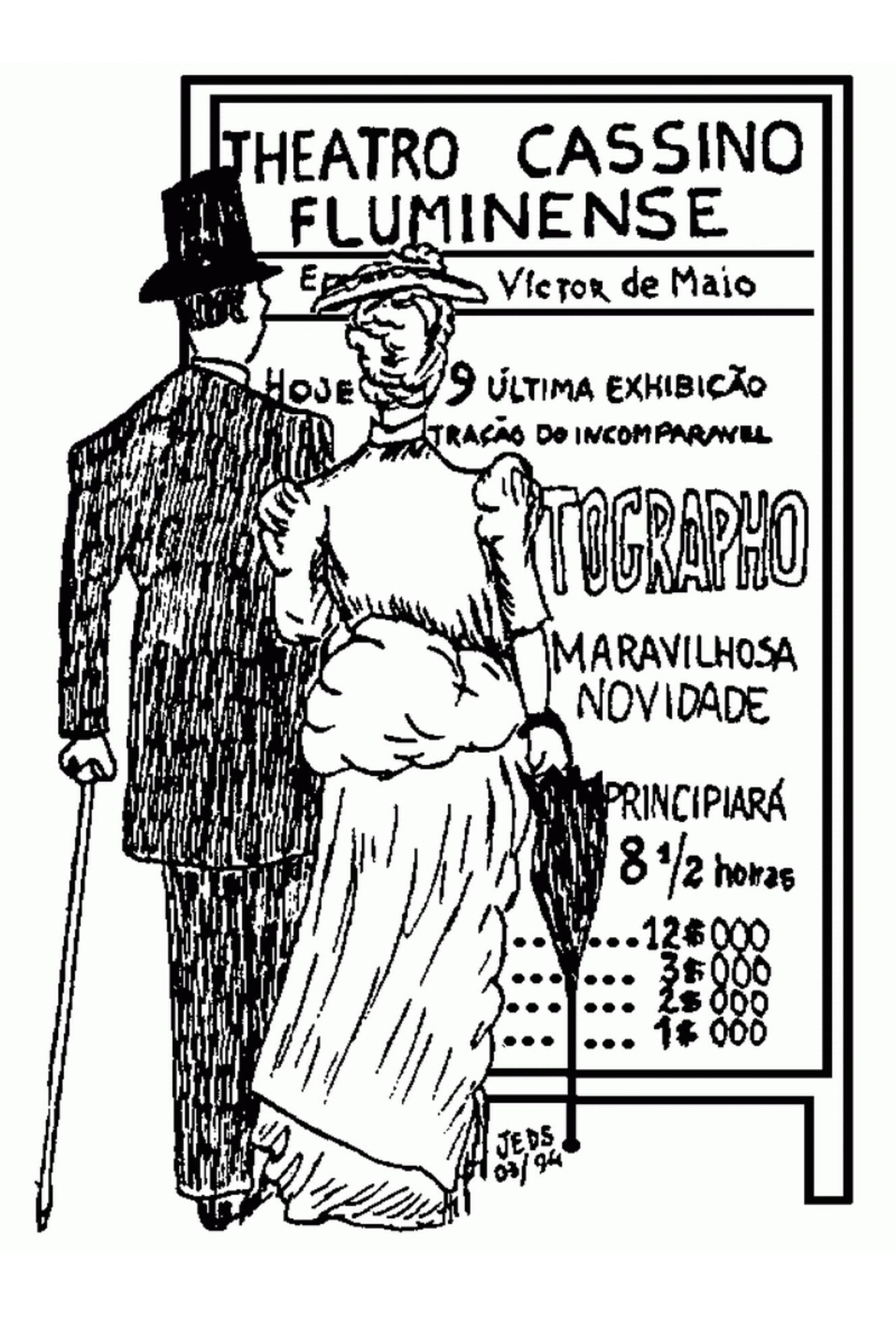 Chegada do Trem em Petrópolis