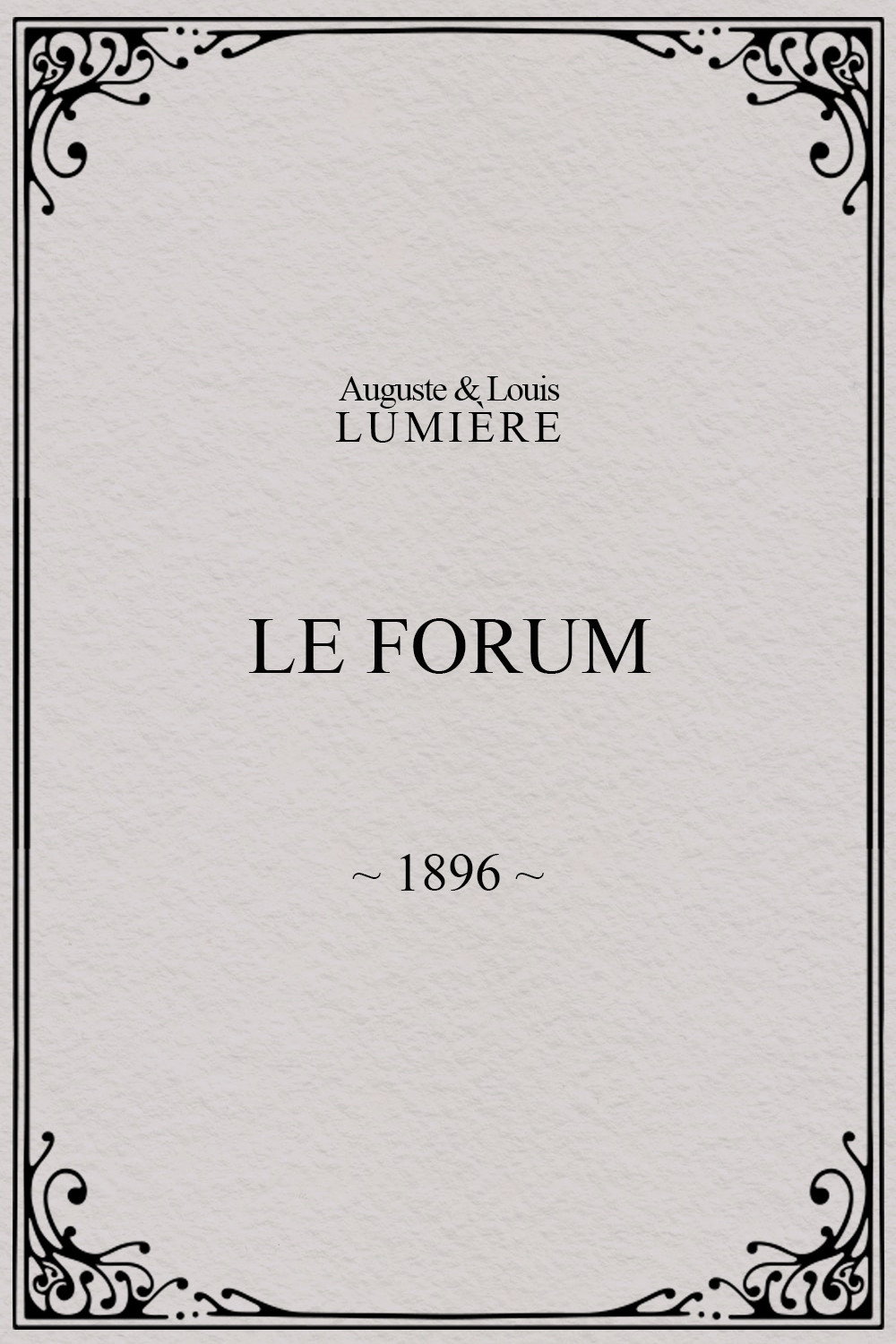 Le forum