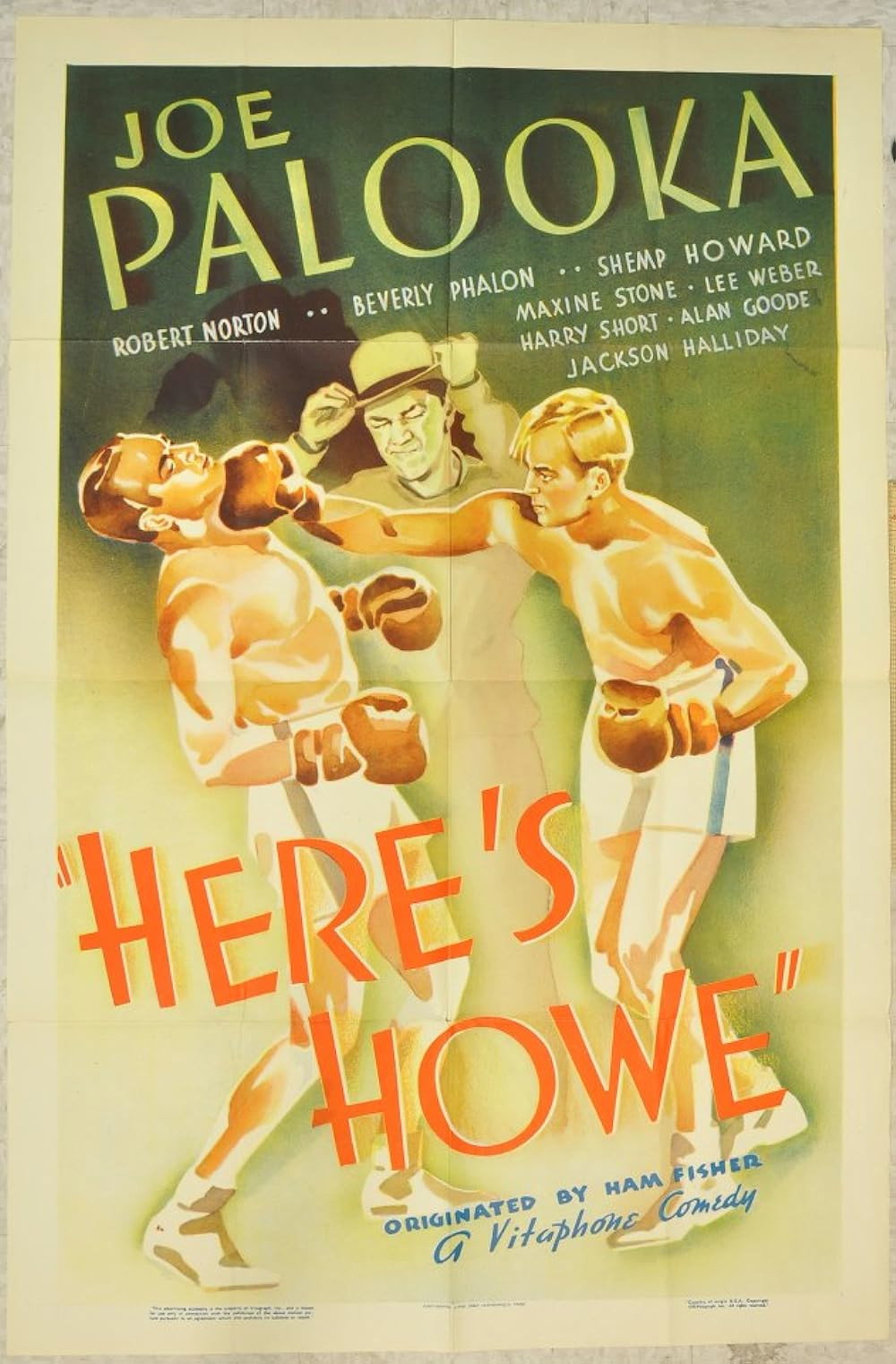 Big V Comedies (1935-1936 season): Here's Howe