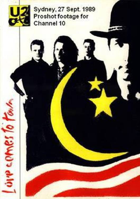 U2: Love Comes Town Tour Sydney