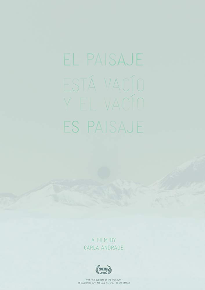 El paisaje está vacío y el vacío es paisaje