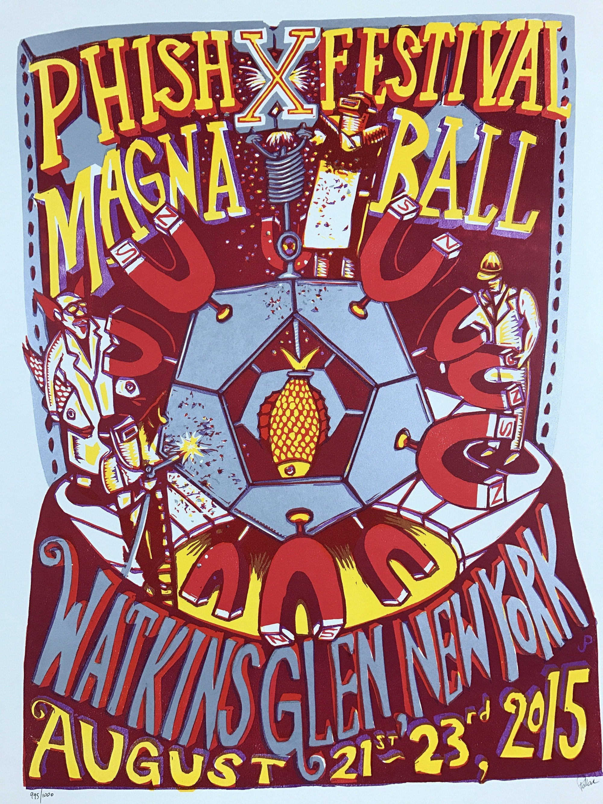 Phish - 2015-08-22 - Watkins Glen, NY Magnaball Festival Night Set