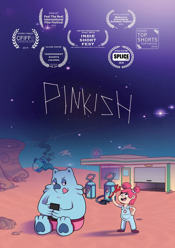Pinkish