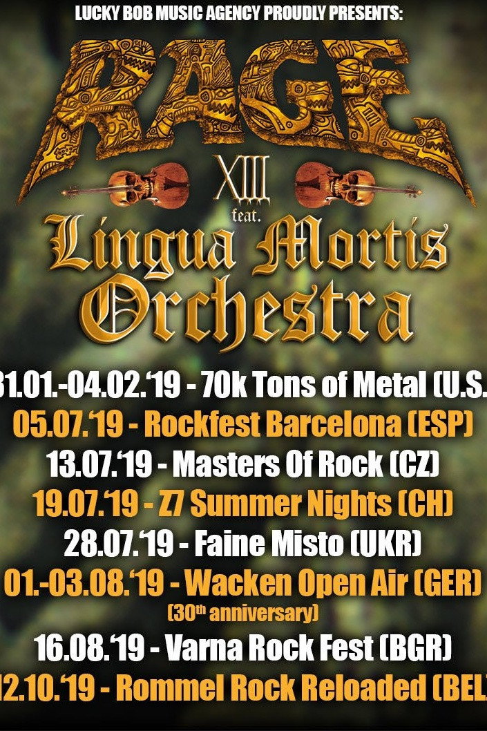 Rage & Lingua Mortis Orchestra: Live At Wacken Open Air 2019