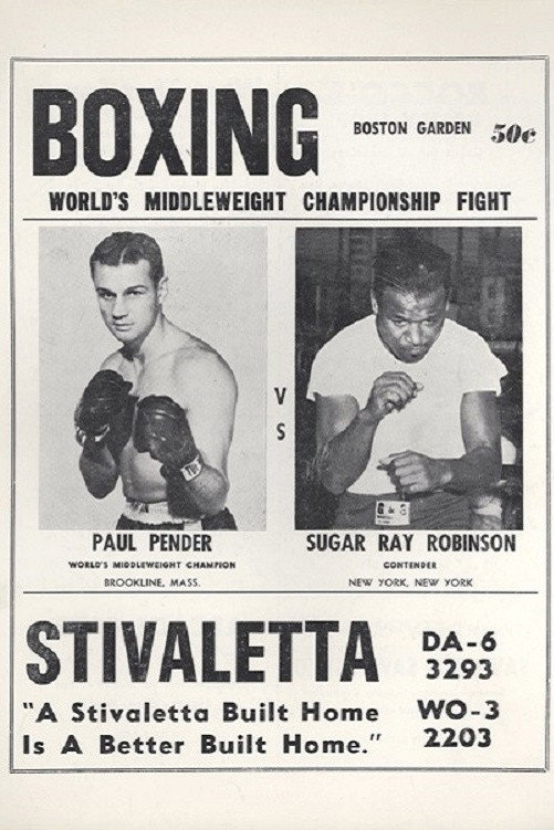 Sugar Ray Robinson vs. Paul Pender