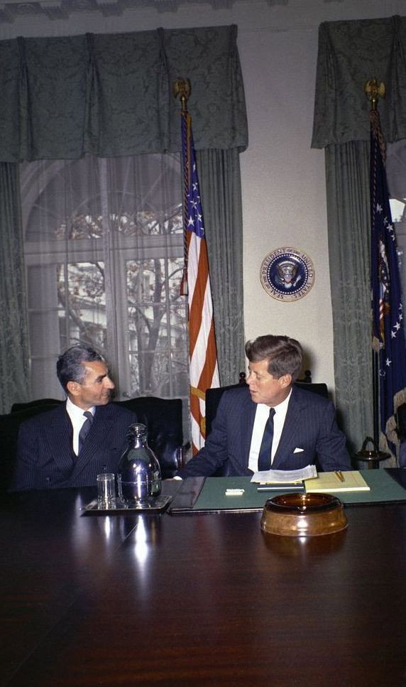 FIRM ALLIANCE: SHAH AND EMPRESS OF IRAN