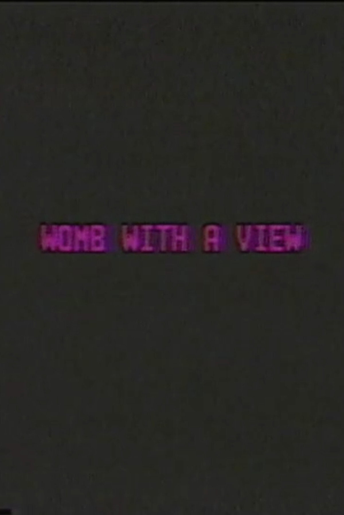Womb with a View