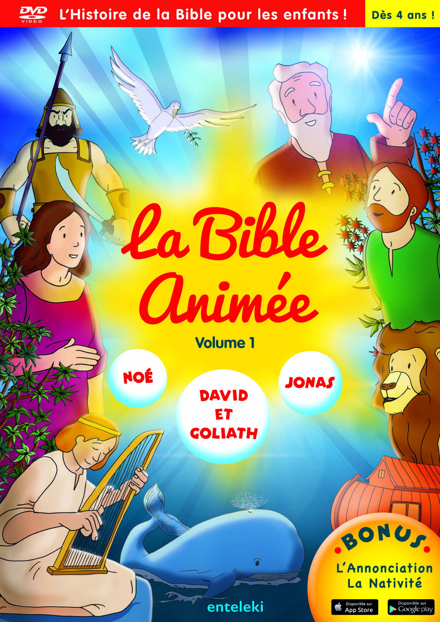 La Bible animée - Volume 1