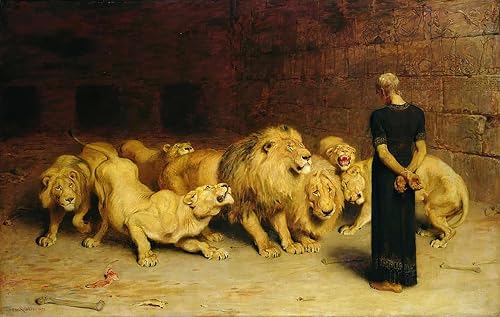 Daniel dans la fosse aux lions