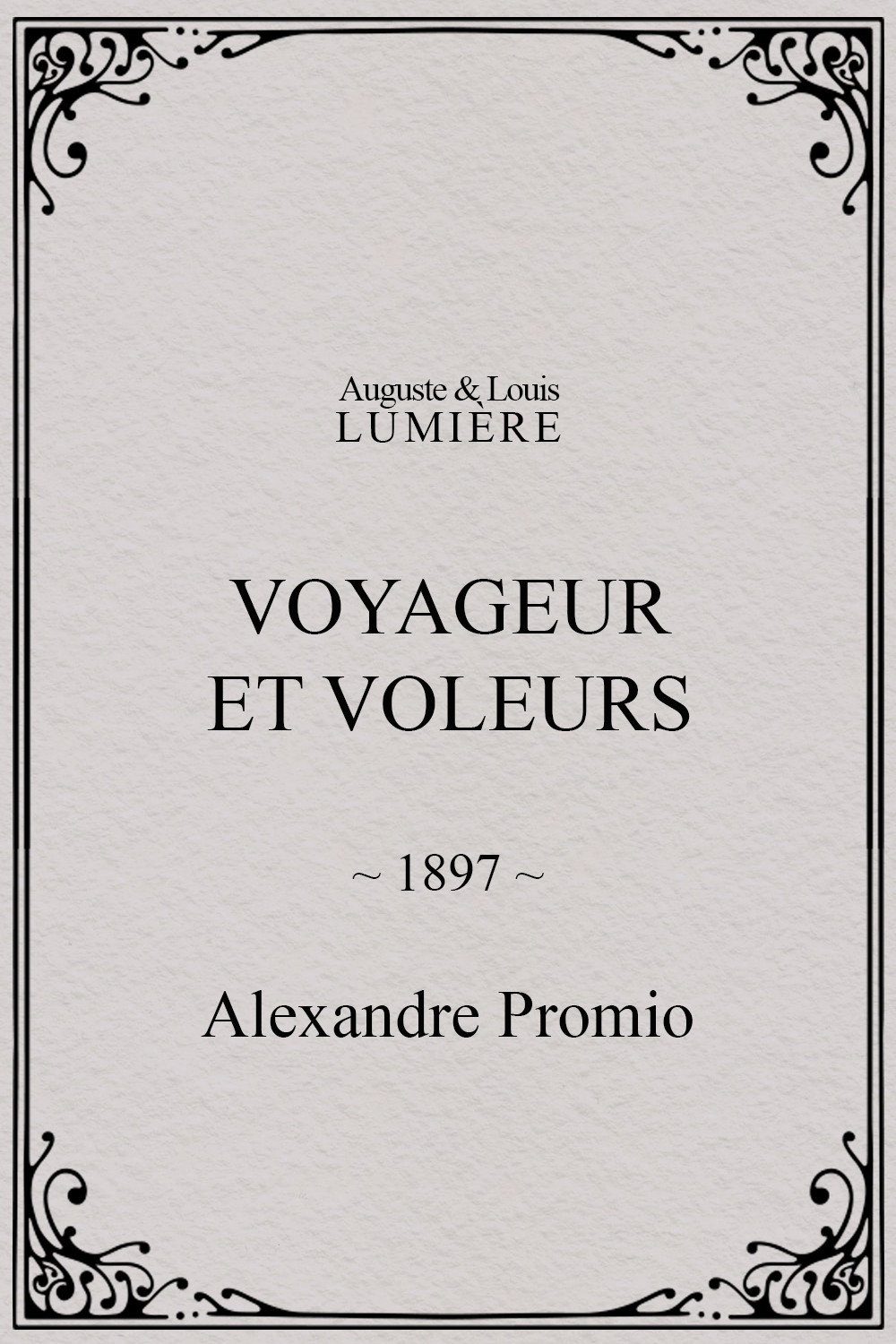 Voyageur et voleurs