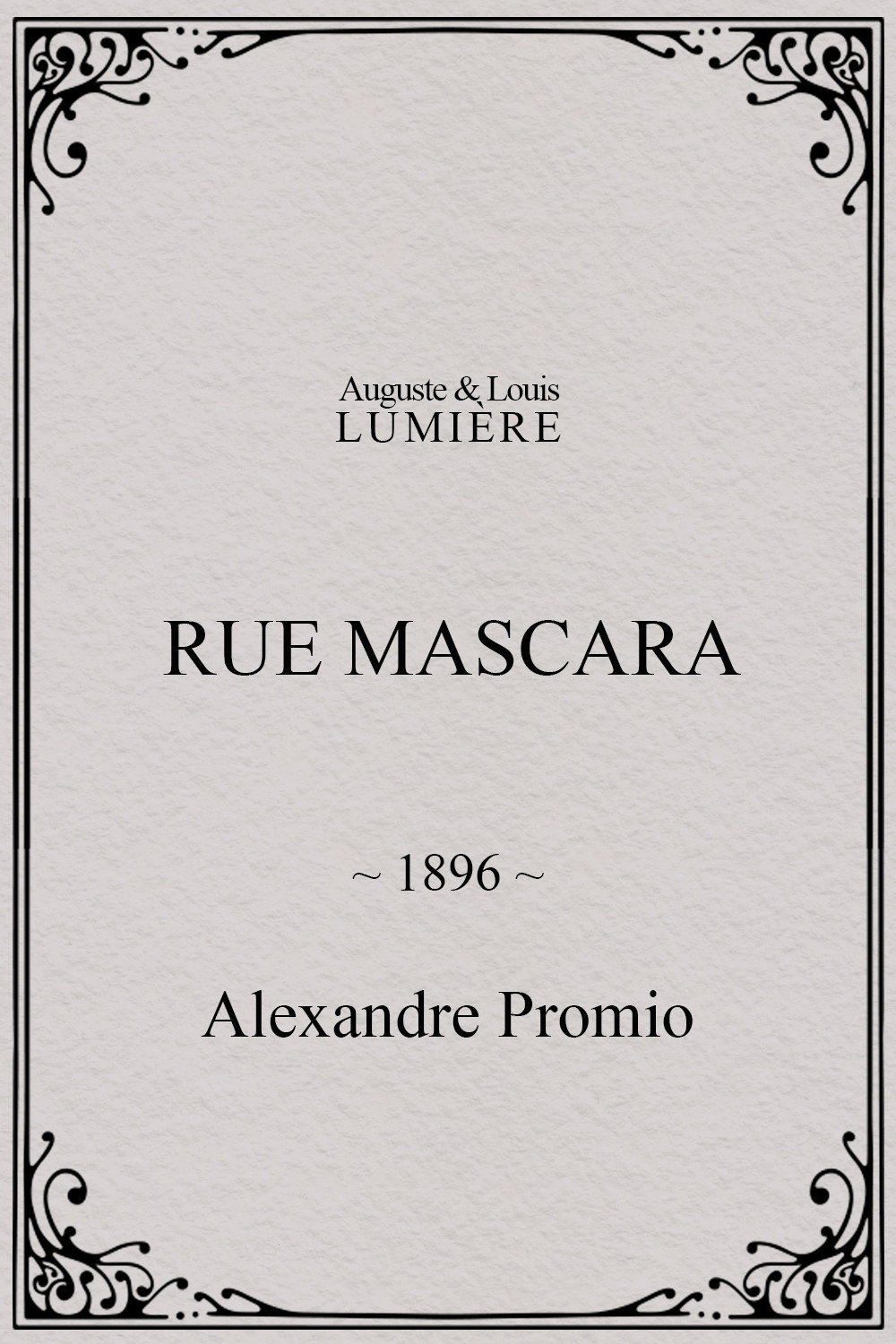 Rue Mascara