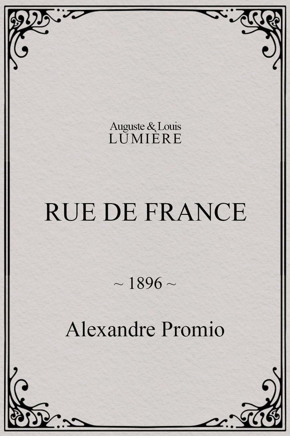 Rue de France
