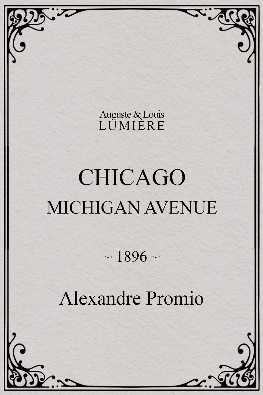 Chicago, Michigan avenue