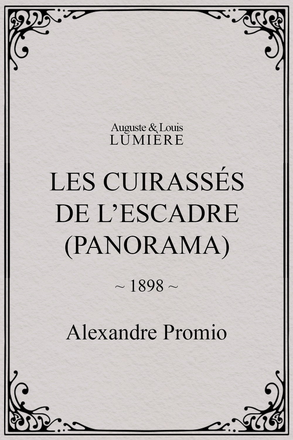 Les cuirassés de l’escadre (panorama)