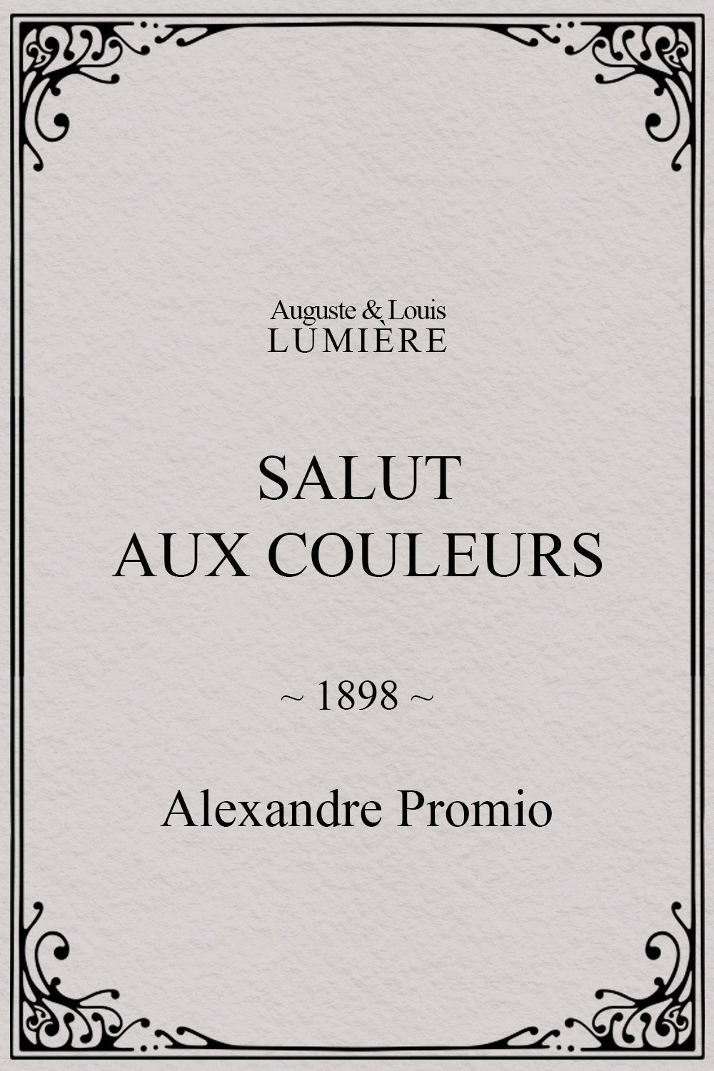 Salut aux couleurs