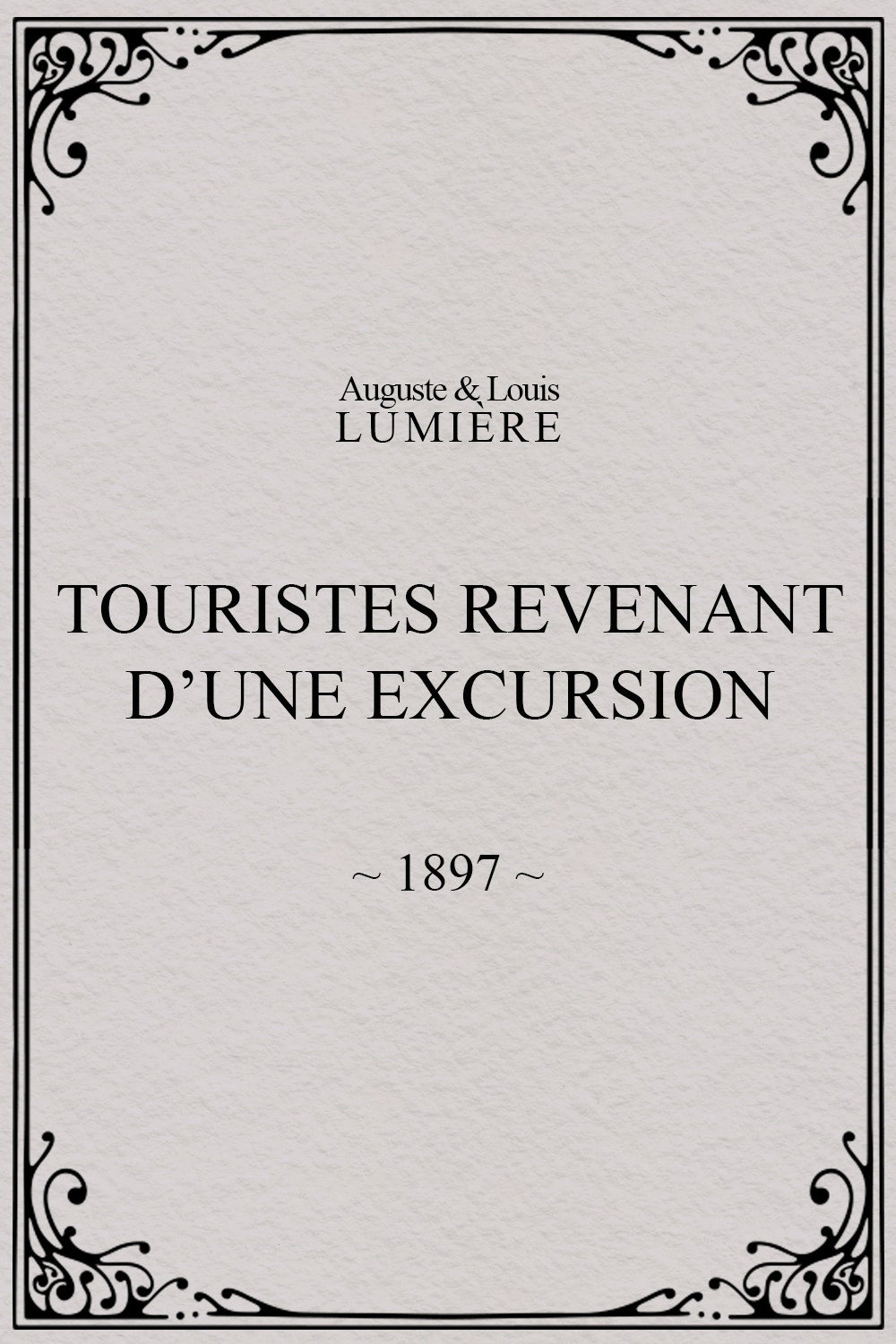 Touristes revenant d’une excursion