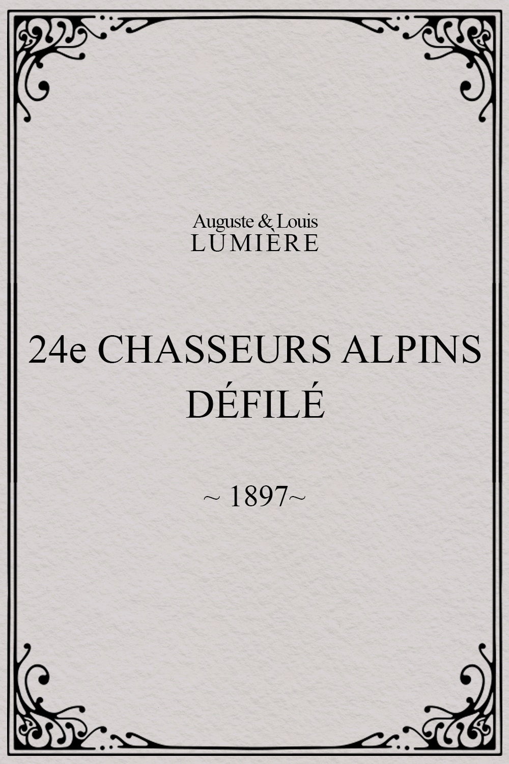 24ème chasseurs alpins : défilé
