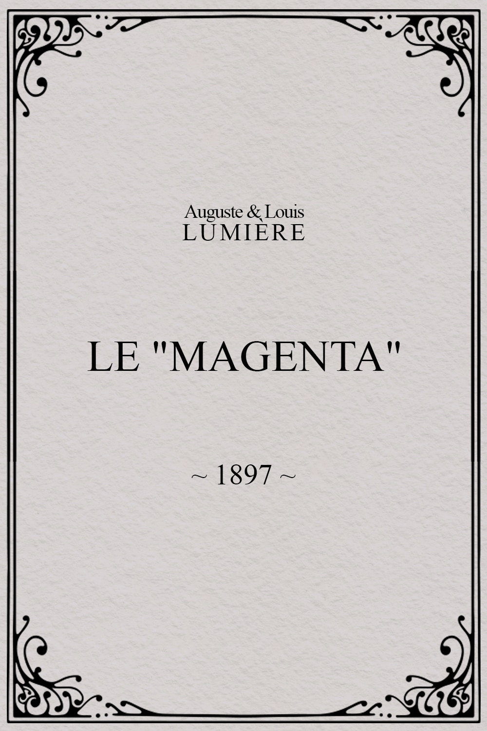 Le “Magenta”
