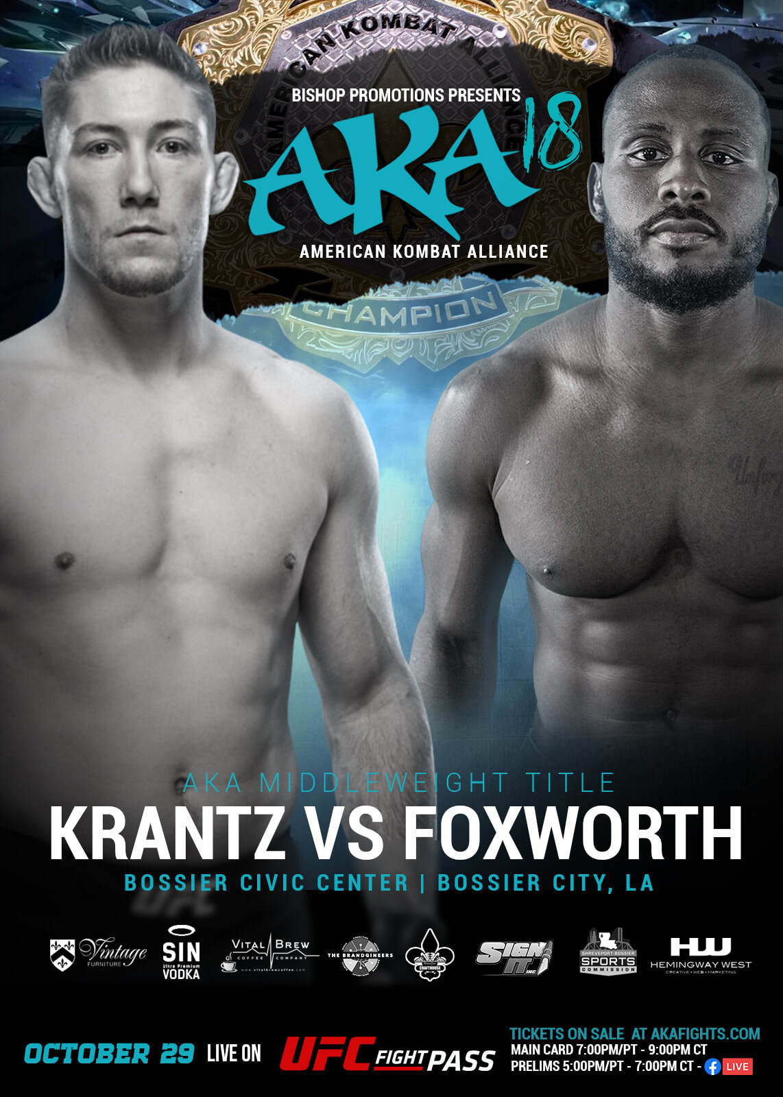 American Kombat Alliance 18