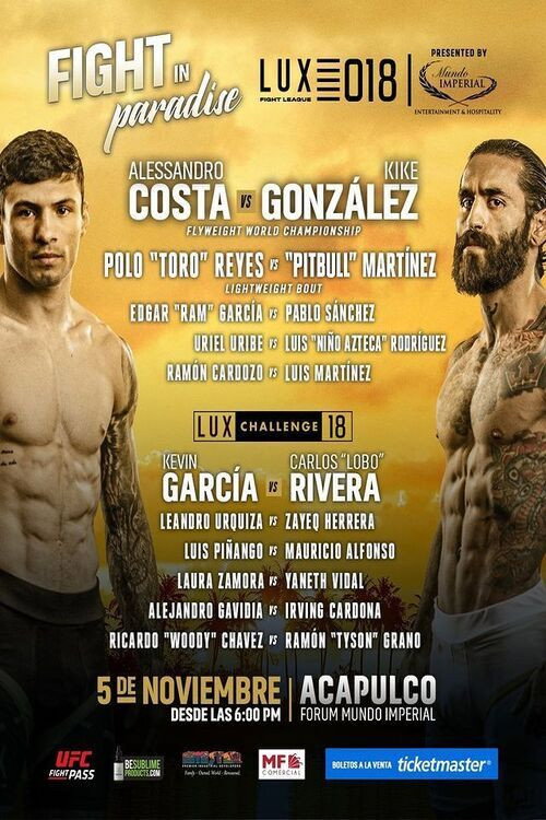 LUX Fight League 18