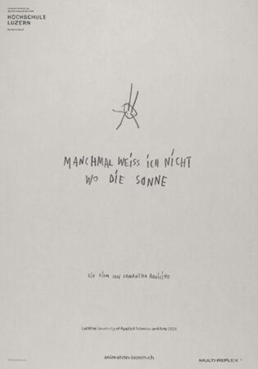 Manchmal weiss ich nicht wo die Sonne