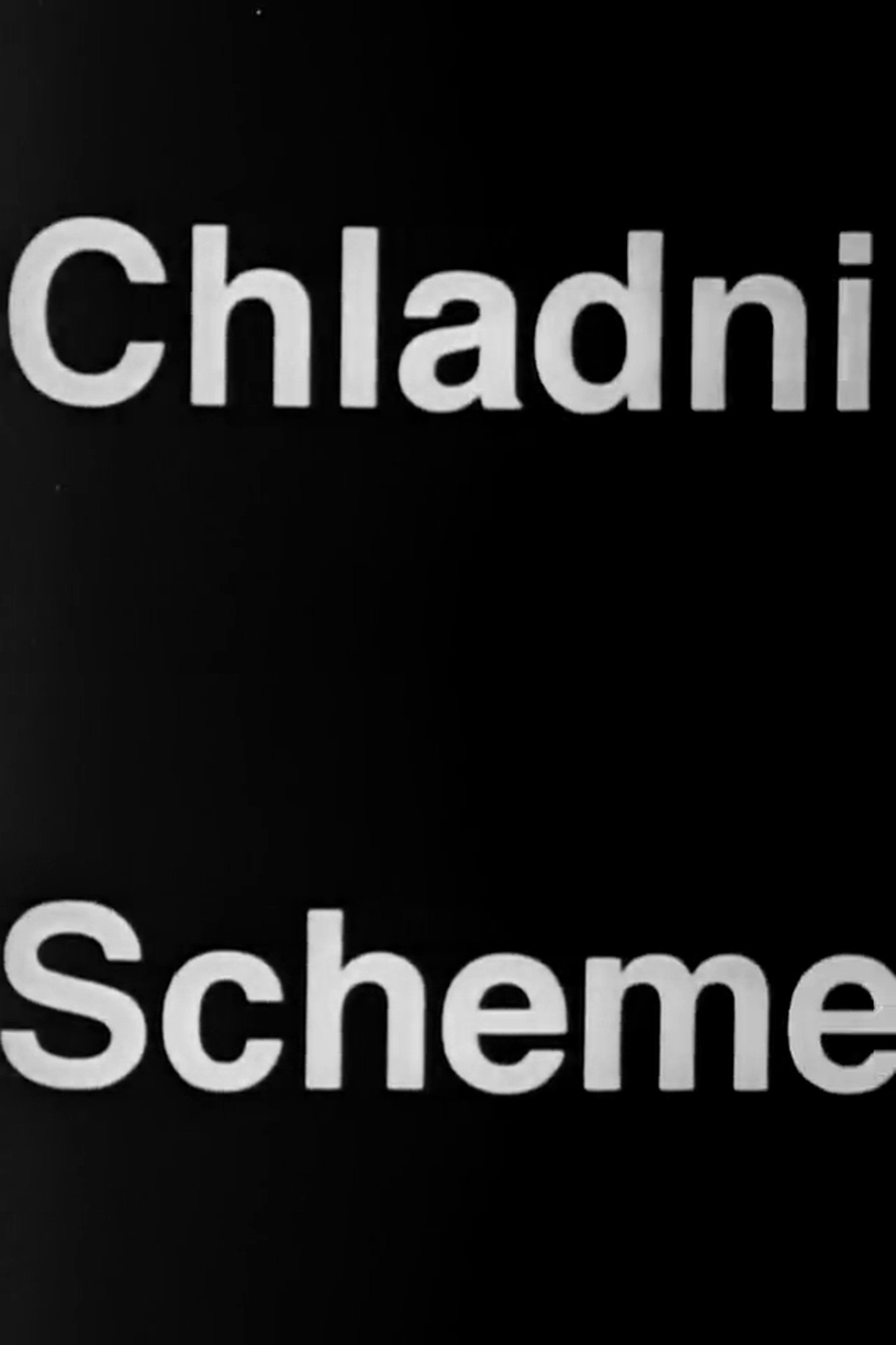 Chladni Scheme