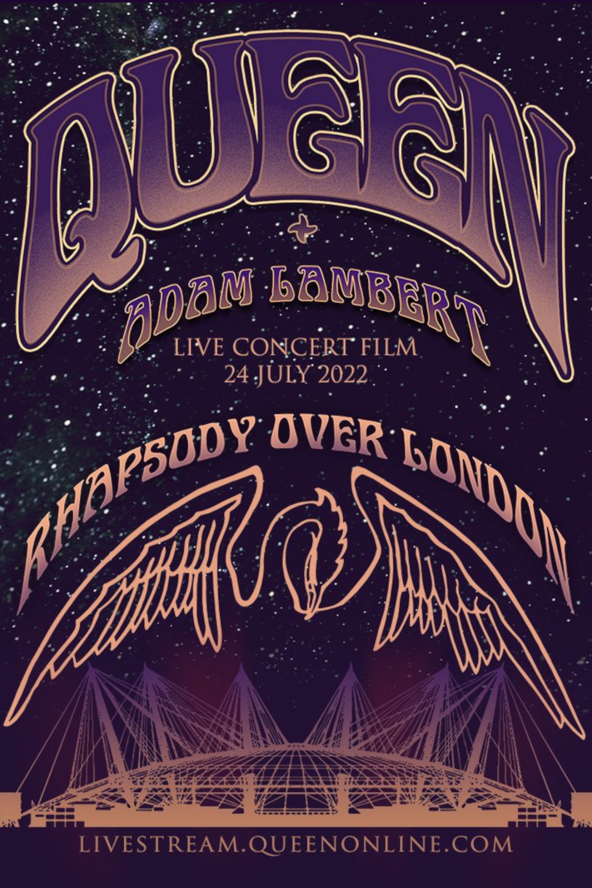 Queen + Adam Lambert Rhapsody Over London