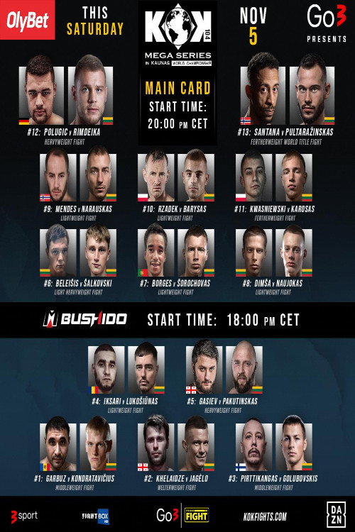 MMA BUSHIDO 85