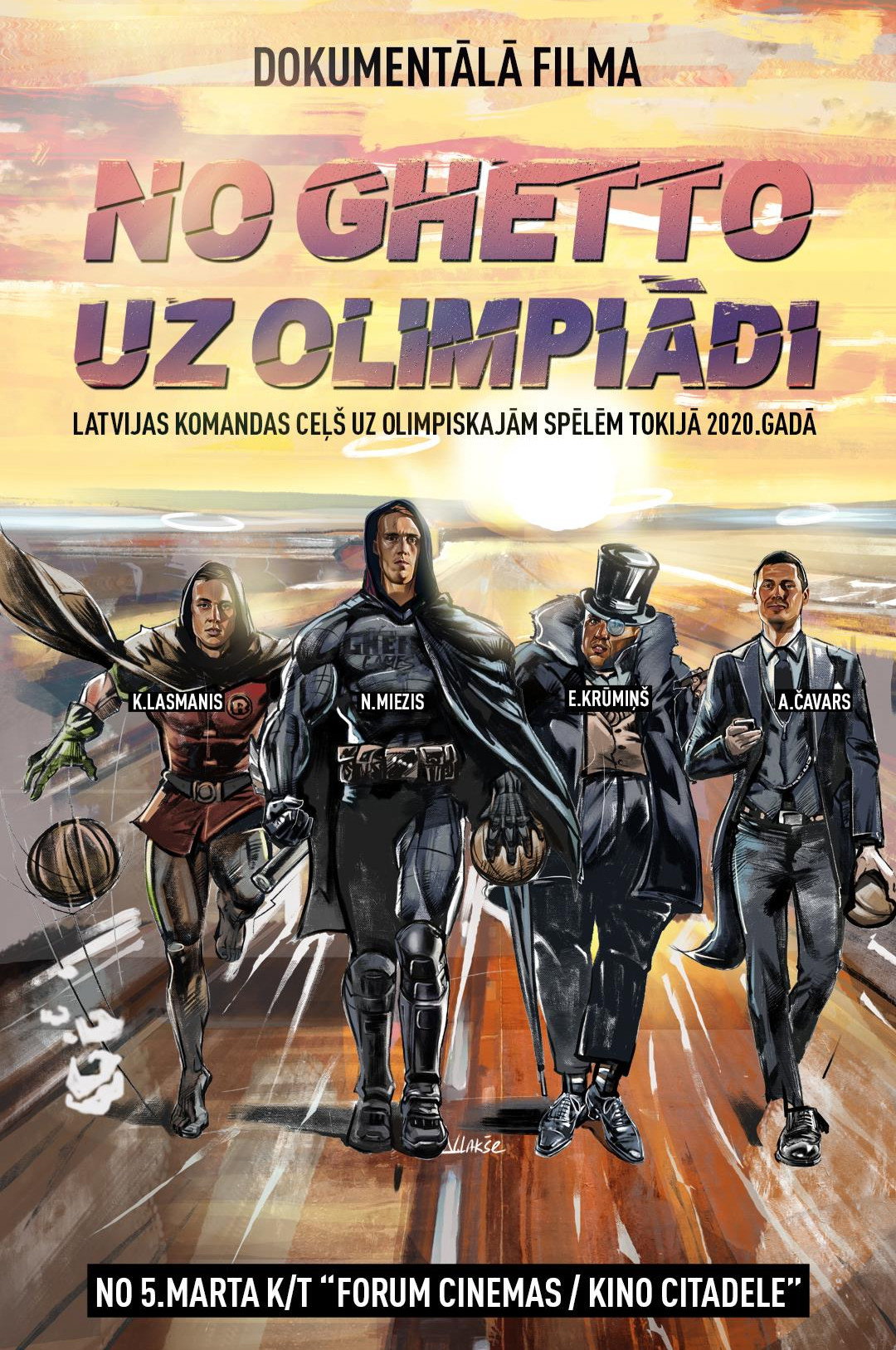 No Ghetto uz Olimpiādi