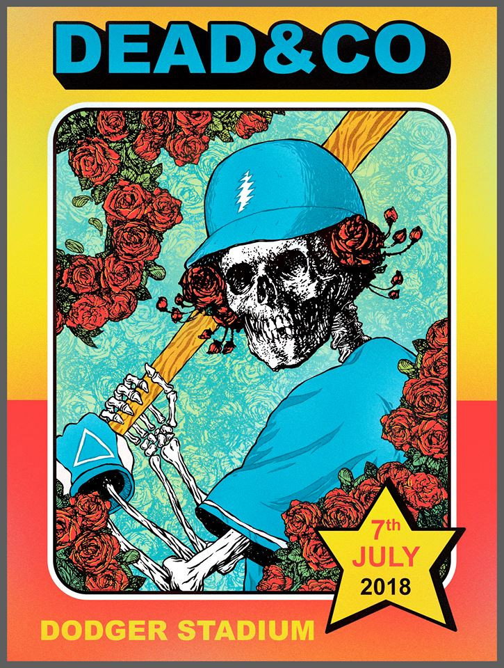 Dead & Company: 2018.07.07 - Dodger Stadium - Los Angeles, CA